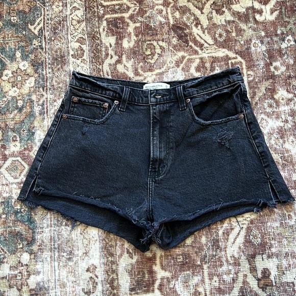 Abercrombie & Fitch Shorts Af The Mom Jean Short High Rise Poshmark